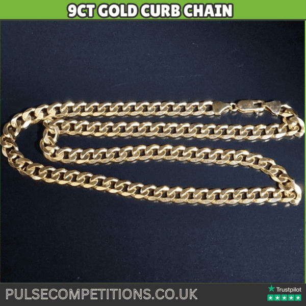 Mens/Ladies Curb Chain 9ct - Image 3