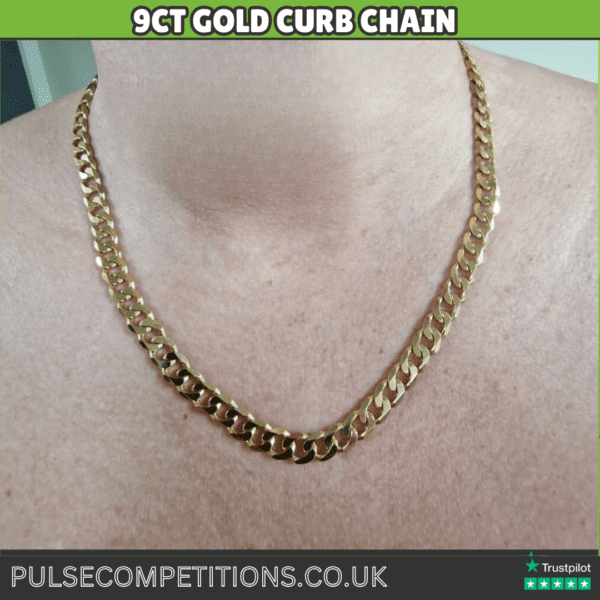 Mens/Ladies Curb Chain 9ct - Image 2