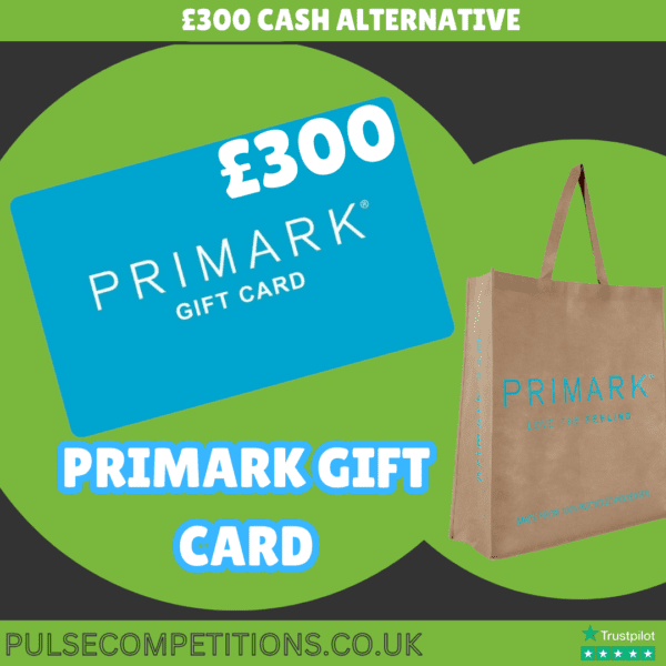 £300 Primark Gift Card