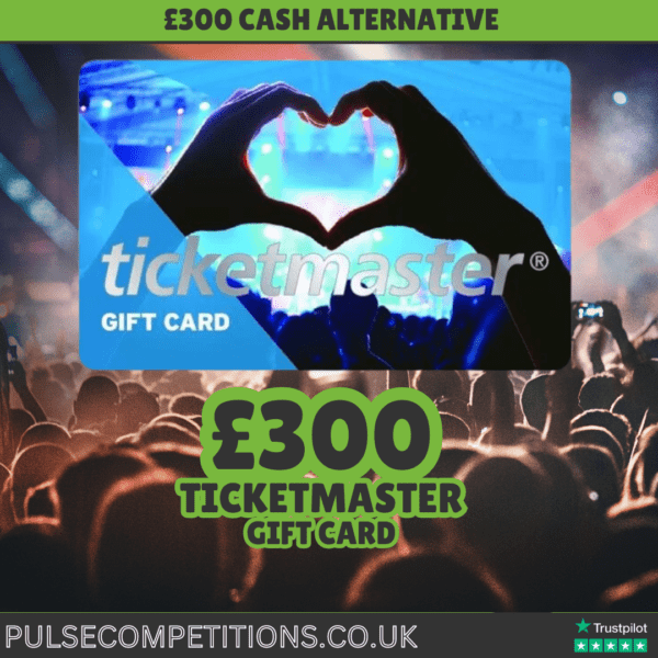£300 Ticketmaster Gift Card