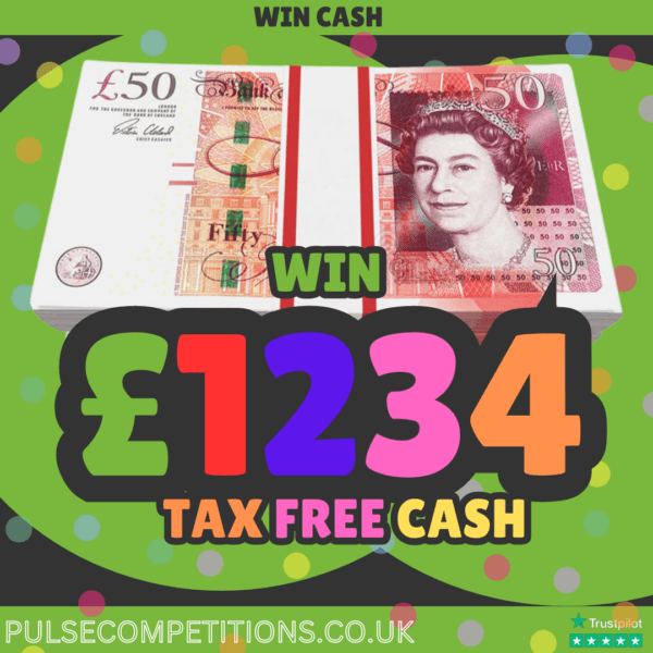 £1234 Tax Free Cash