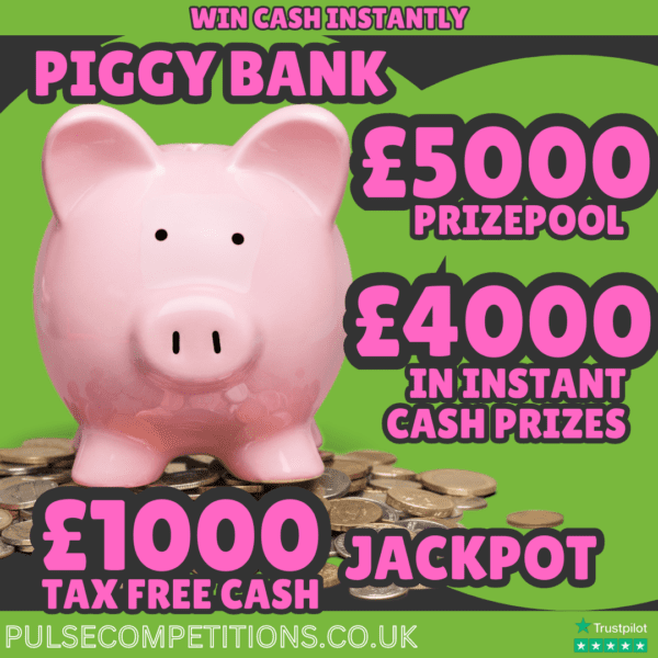 Piggy Bank - Win cash INSTANTLY