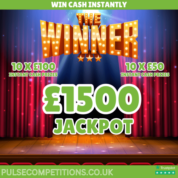 Win £1500 Cash + Win cash INSTANTLY