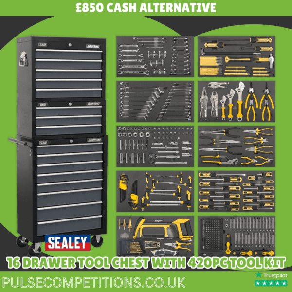 Sealey Tool Chest with 420pc Tool Kit