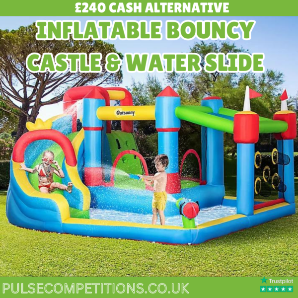 Inflatable Bouncy Castle & Water Slide