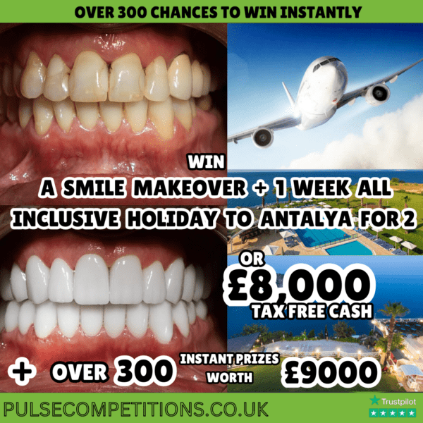 Smile Make-over + 1 week All Inclusive Holiday to Antalya, Turkey