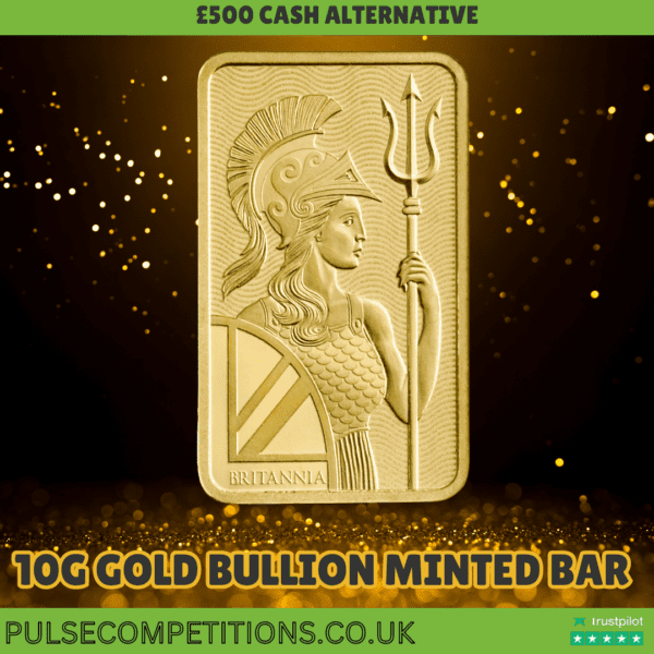 10g Gold Bullion Minted Bar
