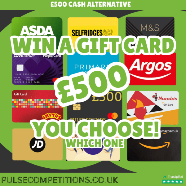 £500 Gift Card - You Choose the Store
