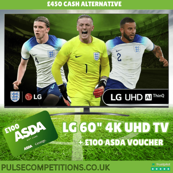 LG 60" 4K Smart TV + £100 Asda Voucher