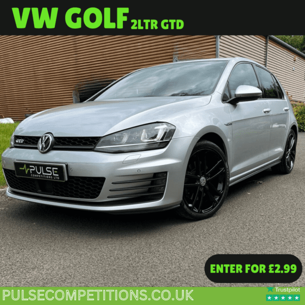 Win this VW Golf 2.0ltr GTD + £18,000's worth of INSTANT prizes - Image 2