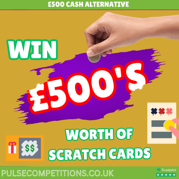 £500's Worth of ScratchCards