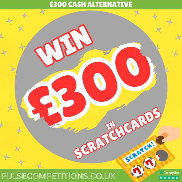 £300's Worth of ScratchCards
