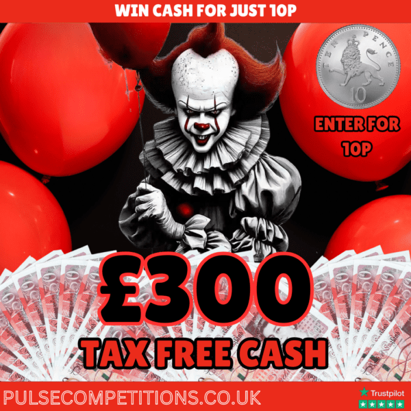 £300 Cash -10p Entry
