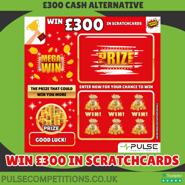 £300's Worth of ScratchCards