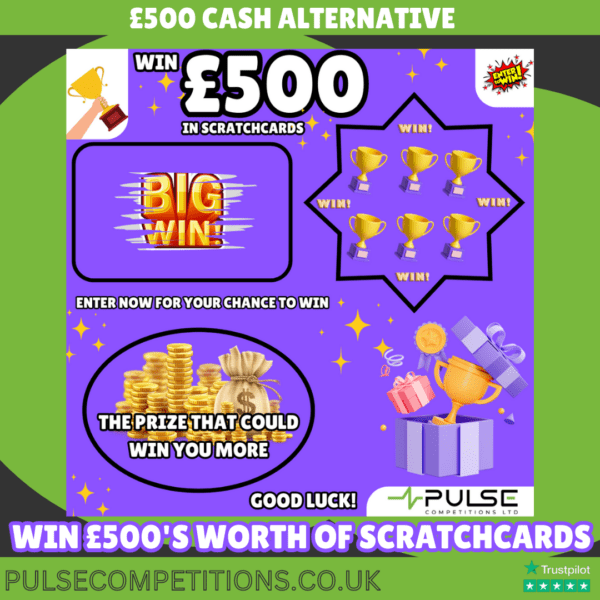 £500's Worth of ScratchCards