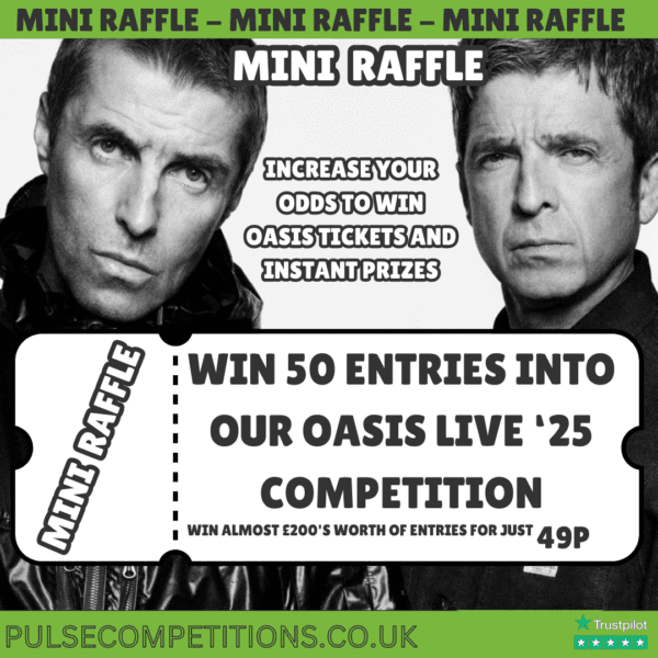 Mini Raffle - Win 50 Tickets into Oasis Live '25 comp