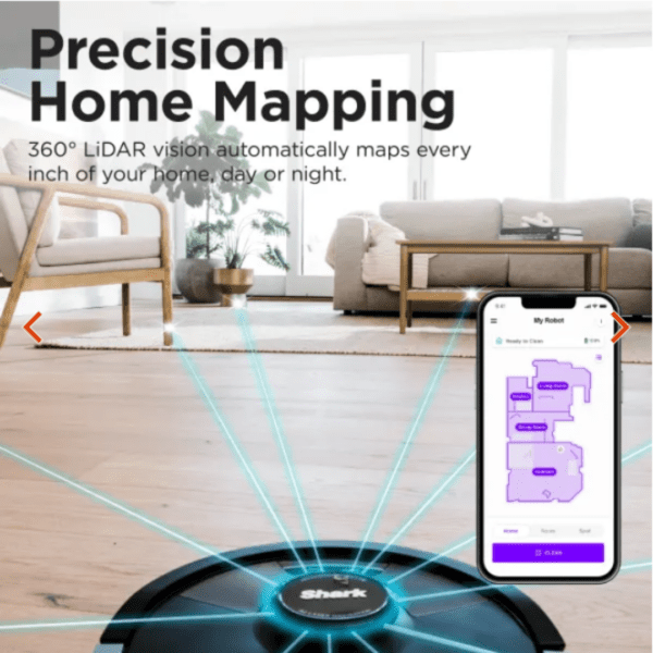 Shark Matrix Plus Robotic Vac & Mop - Image 4