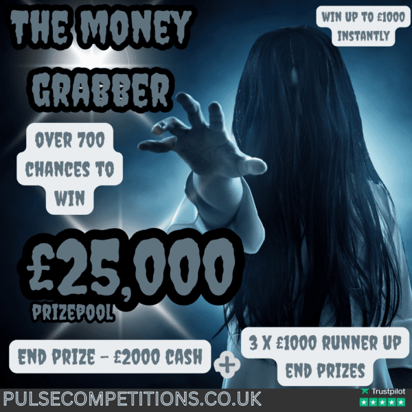 Money Grabber - £25k PrizePool - Over 700 Chances to win