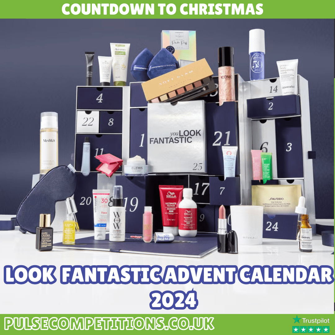Look Fantastic Advent Calendar 2024 Pulse Competitions