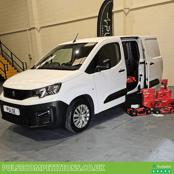 2019 Peugeot Partner Van & 10 Piece Milwaukee Tool Bundle + Win Cash instantly - Image 6