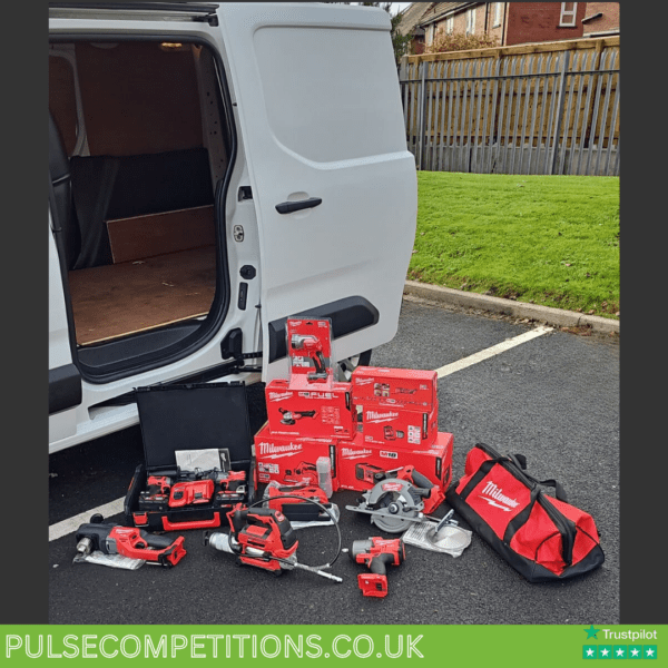 2019 Peugeot Partner Van & 10 Piece Milwaukee Tool Bundle + Win Cash instantly - Image 12
