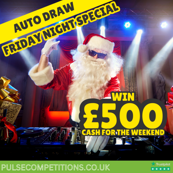 £500 Cash for the weekend (Auto Draw)