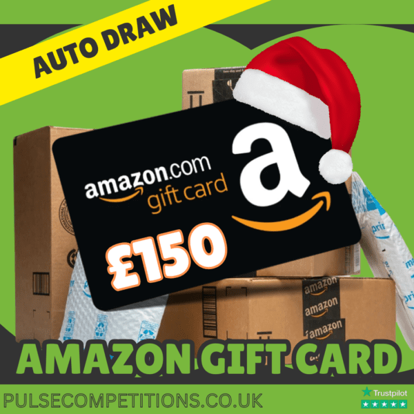 £150 Amazon Gift Card (Auto Draw)