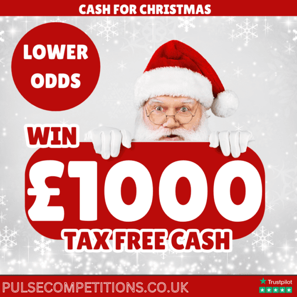 £1000 Tax Free Cash - LOWER ODDS