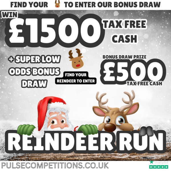 £1500 Tax Free Cash + £500 Bonus Draw
