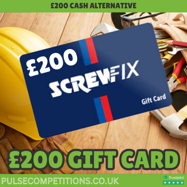 £200 Screwfix Gift Card
