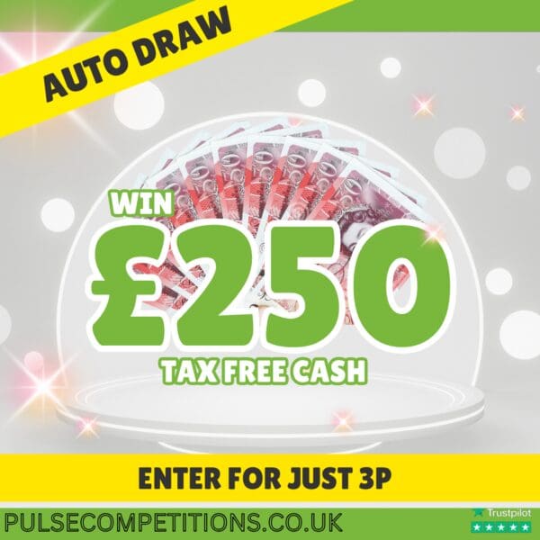 £250 Tax Free Cash for 3p (Auto Draw)