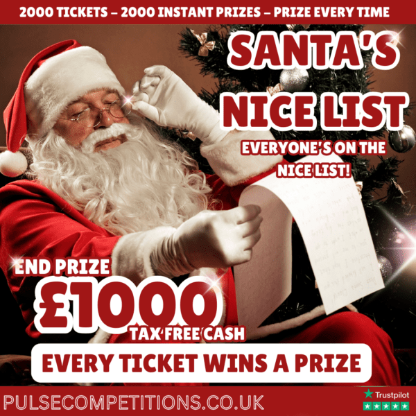 Santa's Nice List - Every Ticket Wins