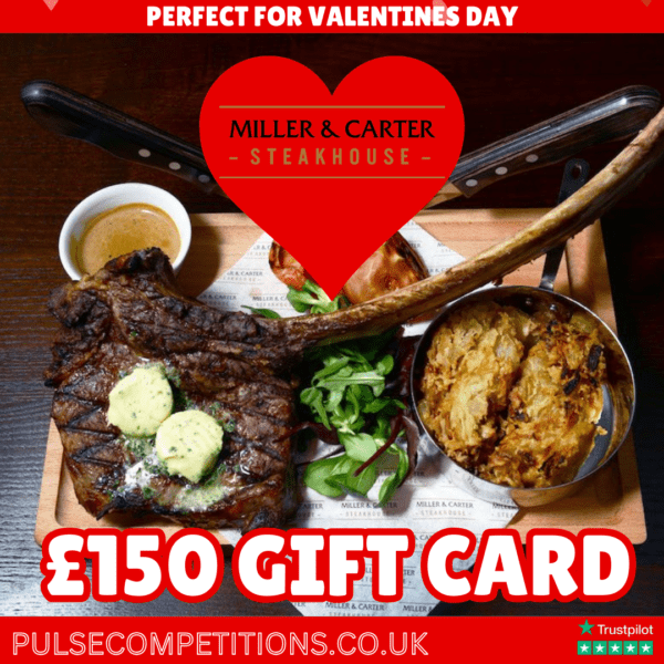 £150 Miller & Carter Gift Card