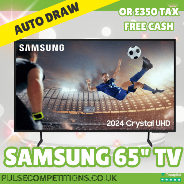Samsung 65" Smart TV (Auto Draw)