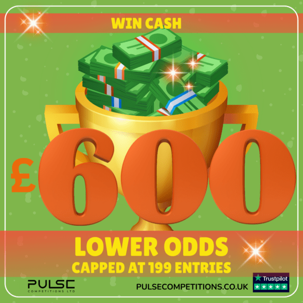 £600 Tax Free Cash - LOWER ODDS