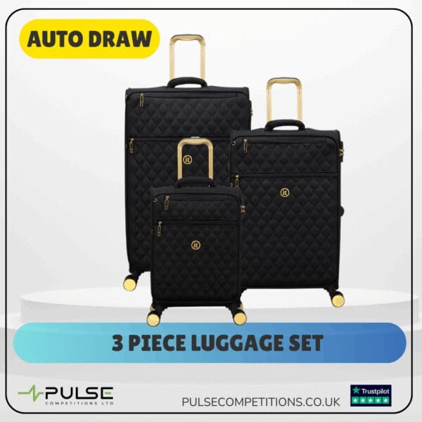 Luggage Set - 3 Piece  (Auto Draw)