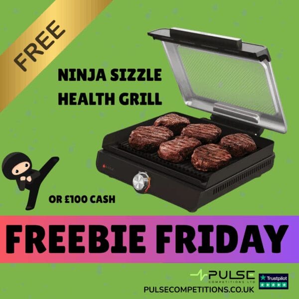 FREEBIE FRIDAY - Ninja Sizzle Health Grill