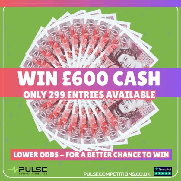 £600 Tax Free Cash - LOWER ODDS