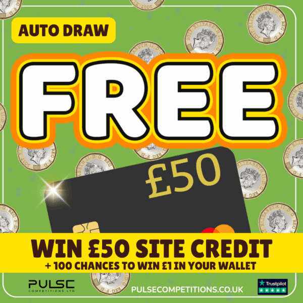 FREEBIE FRIDAY - Win £50 Site Credit + instant wins