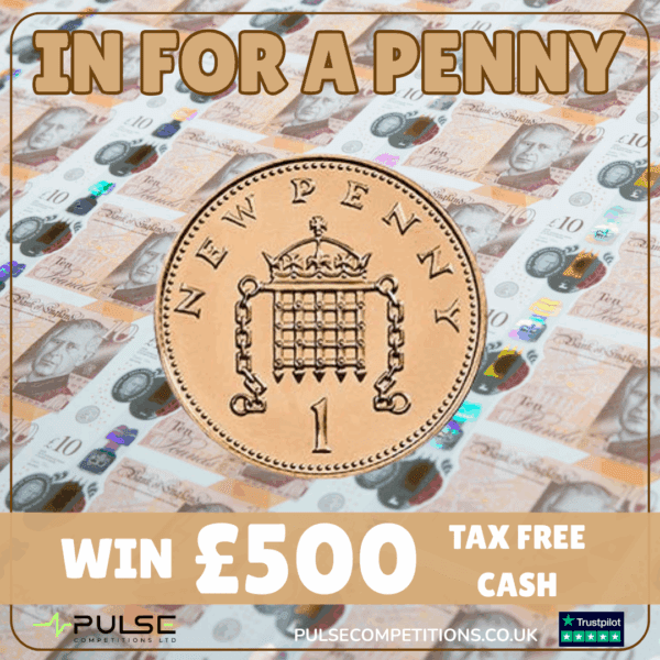Win £500 Cash for 1P