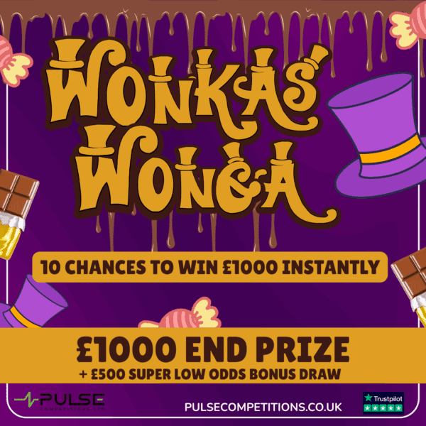 10 Chances to win £1000 INSTANTLY