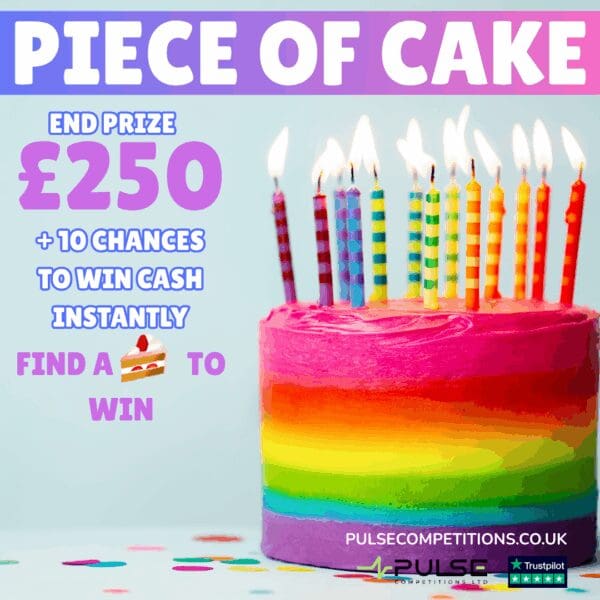 Piece of Cake - Win Cash Instantly