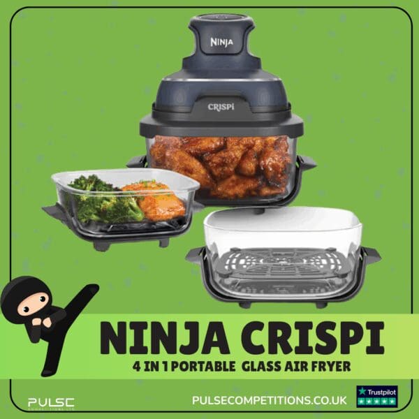 Ninja Crispi 4 in 1 Glass Air Fryer