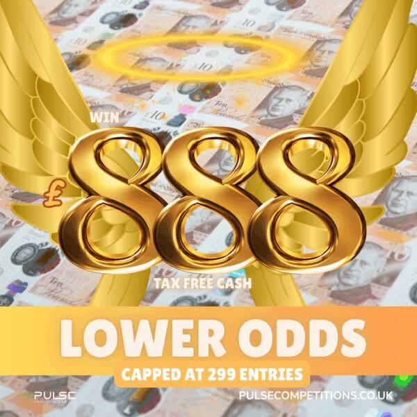 £888 Tax Free Cash - LOWER ODDS