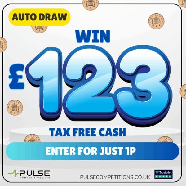 £123 Free Cash for 1p (Auto Draw)