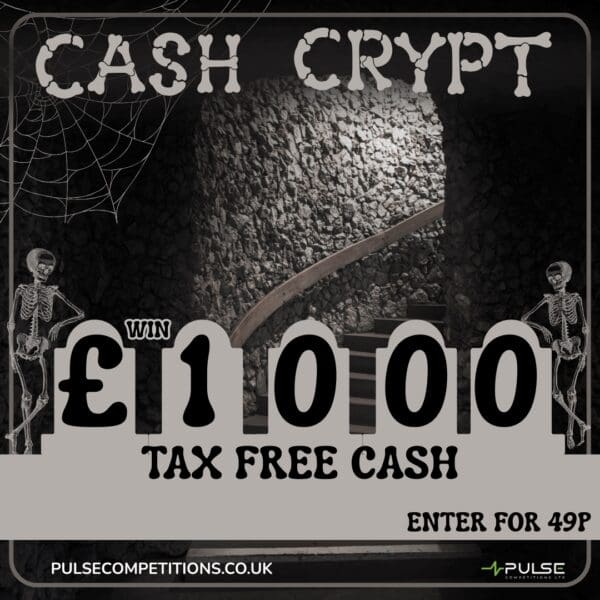 £1000 Cash - Enter for 49p