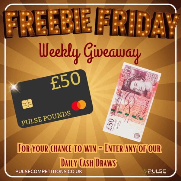 Freebie Friday Weekly Giveaway